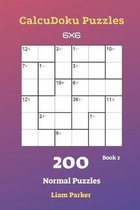 CalcuDoku Puzzles - 200 Normal Puzzles 6x6 Book 2