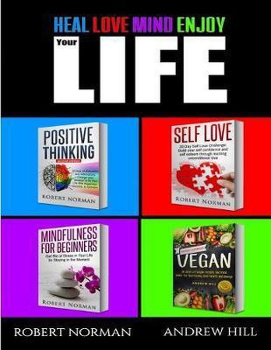 Positive Thinking, Self Love, Mindfulness, Vegan - cover