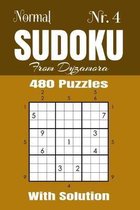 Normal Sudoku Nr.4: 480 puzzles with solution