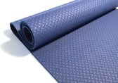 Ecologische TPE Yogamat-Sportmat-Pilatesmat-Fitnessmat-Trainingsmat Anti-Slip + afneembare draagriem - Donkerblauw -183 cm x 61 cm x 0.6 cm - Sportsqualy -