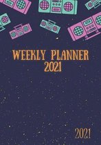 Weekly Planner-2021: - Fully Formatted - With 2021 Calendar -Best for Planning & Task Tracking - Also have TO DO Section - 60 pages