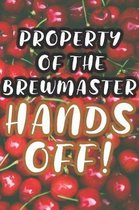 Property of the Brewmaster: 90 Pages of Home Brew Cookbook Recipe Space!