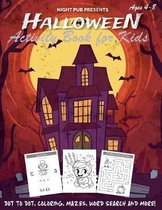 Halloween Activity Book for Kids
