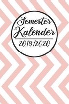 Semester Kalender 2019 / 2020: Semesterplaner 2019 2020 - Studienplaner A5, Semesterkalender, Timer, Uni Planer