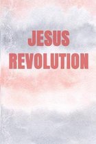 Jesus Revolution: Blank Lined Journal Notebook, 200 Pages, Soft Matte Cover, 6 x 9