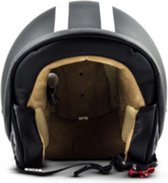 SOXON SP-302 STAR Black Jet Helm kan goedkoper, niet veiliger, S, hoofdomtrek 55-56cm