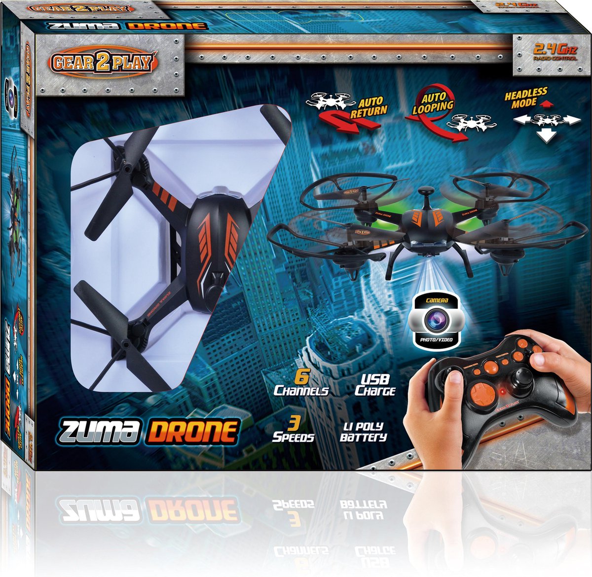 Gear2play Zuma Drone - Drone met foto/video camera | bol.com