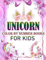 Unicorn Color By Number Books For Kids