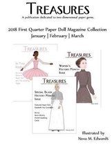 Treasures 2018 1st Qtr Paper Doll Magazine Collection: January-February-March