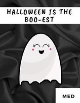 Halloween Is The Boo-est: 100 Medium Puzzles In Large Print Halloween Themed