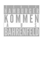 Echte Hamburger kommen aus Bahrenfeld: Dodgrid (gepunktet) I Agenda Journal I A5 gebunden I 120 Seiten I Softcover I matt I Geschenk I Geschenkidee