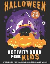 Halloween Activity Book for Kids