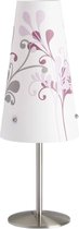 BRILLIANT lamp Isi tafellamp ijzer / paars | 1x C35, E14, 40W, geschikt voor kaarslampen (niet inbegrepen) | Schaal A ++ tot E | Met snoerschakelaar