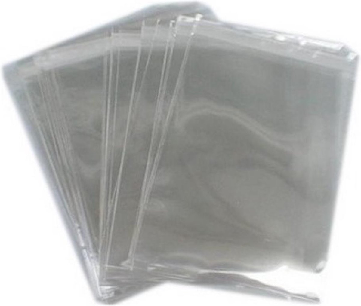 verdediging Aanpassingsvermogen paar 25 transparante kaartzakjes - folie zakjes voor kaarten met plakstrip -  polybags 14,5... | bol.com