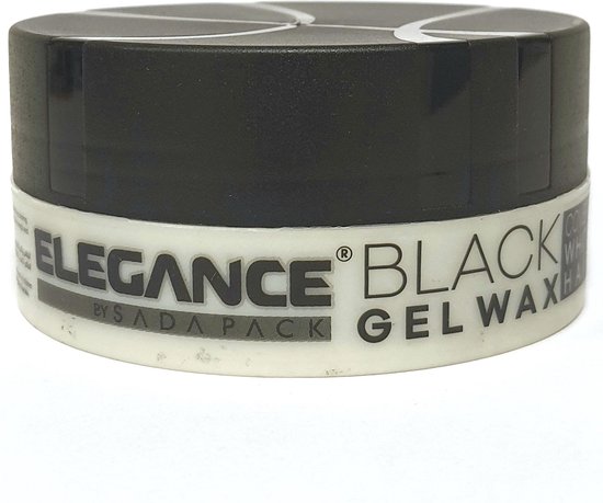Elegance - Gel/Wax dekt grijs/wit haar blackwax | bol.com
