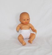 The Doll Factory Babypoppen Aziatisch Jongetje 24 cm