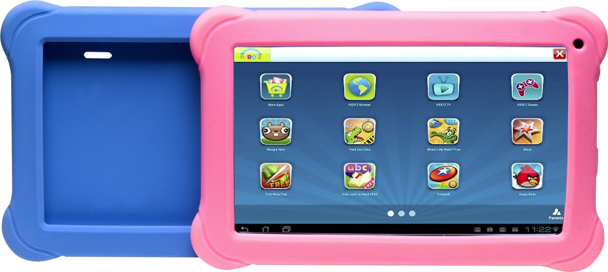 Denver TAQ-10463 BLUE/PINK 10inch kinder tablet met KIDO'Z software en Android 10 16GB - Denver