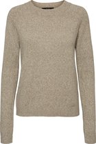 VERO MODA VMDOFFY LS O-NECK BLOUSE GA Dames Trui - Maat XL