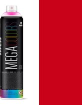 MTN Mega Rode Spuitverf – 600ml hoge druk & glossy afwerking
