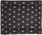 Baby's Only Gebreid boxkleed Star - Parklegger - Speelkleed - Antraciet/Grijs - 85x100 cm - Extra dik - Boxmatras - Tweezijdig te gebruiken
