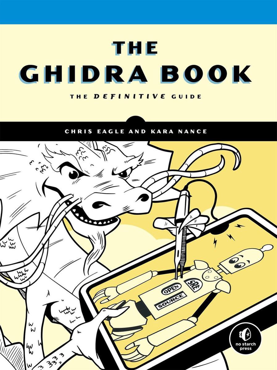 Omslag van The Ghidra Book