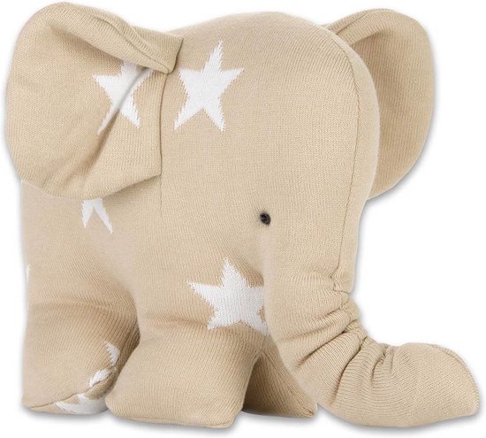 Geschiktheid blijven Verdorren Baby's Only Knuffel olifant Star - Knuffeldier - Baby knuffel - Beige/Wit -  Baby cadeau | bol.com