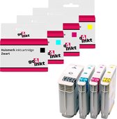 Go4inkt compatible met HP 940XL bk/c/m/y - Zwart, cyaan, magenta, yellow - 4 stuks - Huismerk