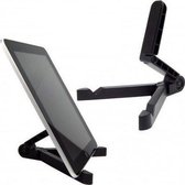 LOUZIR Universele tablet standaard - tablet houder -geschikt  voor iPad Galaxy Tab of e-reader - zwart
