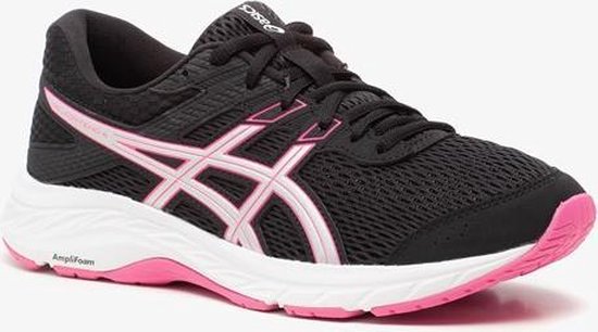 Asics Gel-Contend 6 dames hardloopschoenen - Zwart - Maat 40