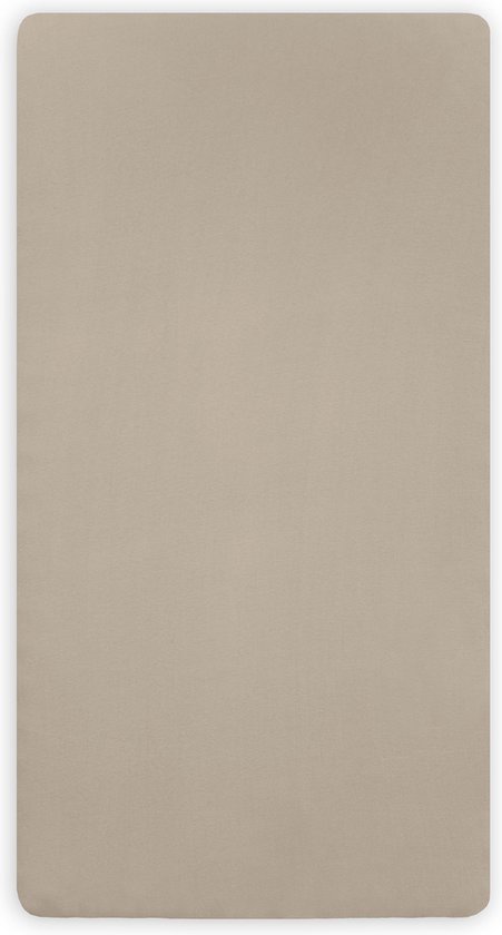 Jollein - Baby Hoeslaken Ledikant Jersey (Nougat) - Katoen - 60x120cm