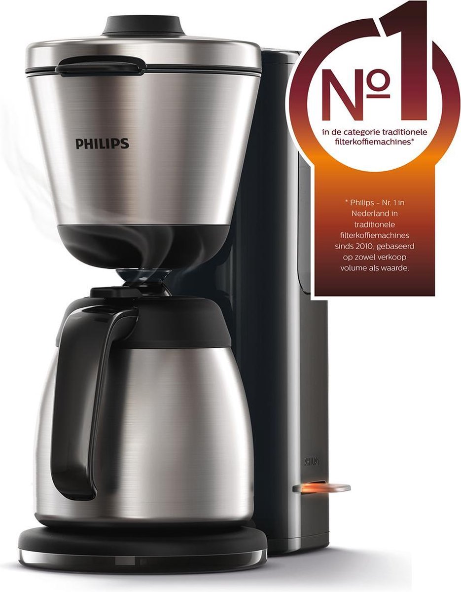 Makkelijk te begrijpen Grens Verdrag Philips Intense HD7697/90 - Koffiezetapparaat - Zilver/Zwart | bol.com