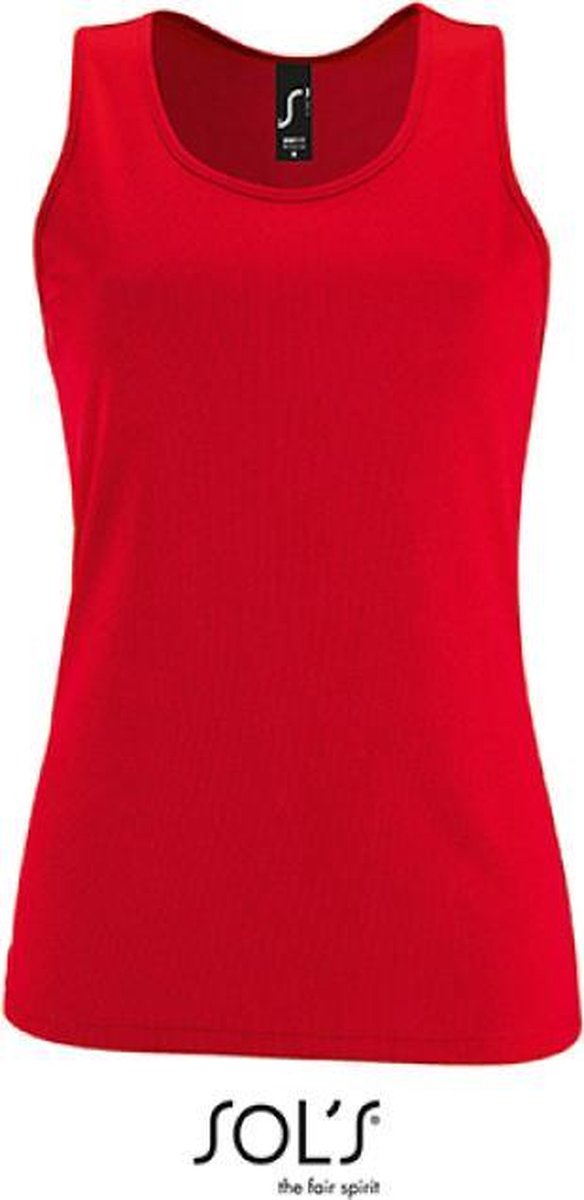 SOL´S - Women´s Sports Tank Top Sporty - Red - S
