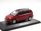 Opel Zafira Dealermodel Rood 1/43 Minichamps - Modelauto - Schaalmodel - Miniatuurauto - Miniatuurauto - Miniatuur autos - Model auto