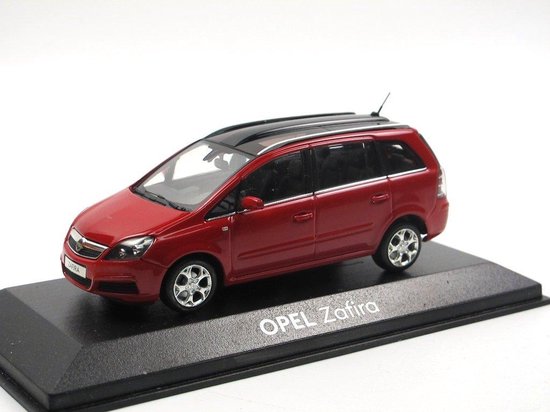 Opel Zafira Dealermodel Rood 1/43 Minichamps - Modelauto - Schaalmodel -  Miniatuurauto... | bol.com
