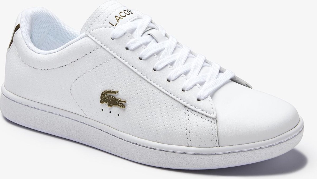 Lacoste Carnaby Evo 0120 1 SFA Dames Sneakers White - Schoenen.nl