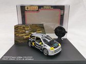 Renault Sport Clio V6 Trophy 2000 #27 "Pilot Italia" M.Spinelli Zwart / Zilver / Geel 1-43 Eagle's Race Collectibles