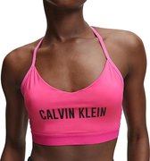 Calvin Klein Sportbeha - Maat XS - Vrouwen - roze/zwart