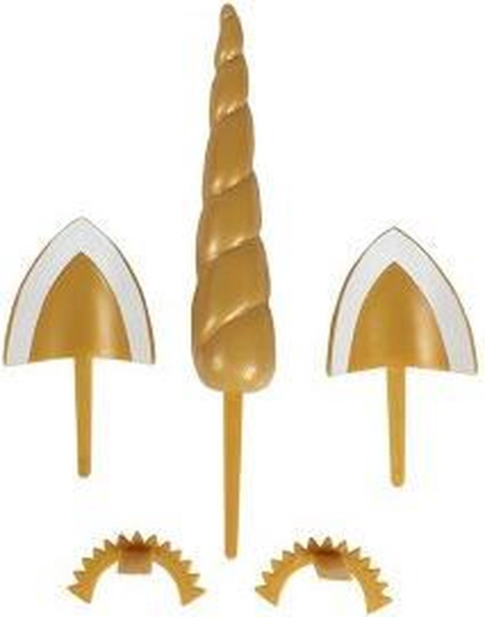 Eenhoorn Taart Decoratie Set 5-delig