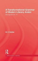 Transformational Grammar Of Modern Literary Arabic