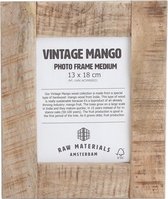 Raw Materials Vintage Mango Fotolijst - Mangohout - Fotoformaat 13x18 cm