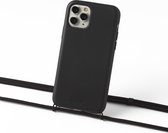 Duurzaam hoesje zwart Apple iPhone 11 Pro met koord black