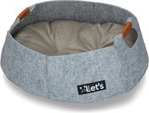 Let's Kattenmand 45x40x15 kattenbed Grijs