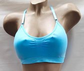 Comfort bra - Beha 6487 van Viscose met dunne schouderbandjes M/L grijs
