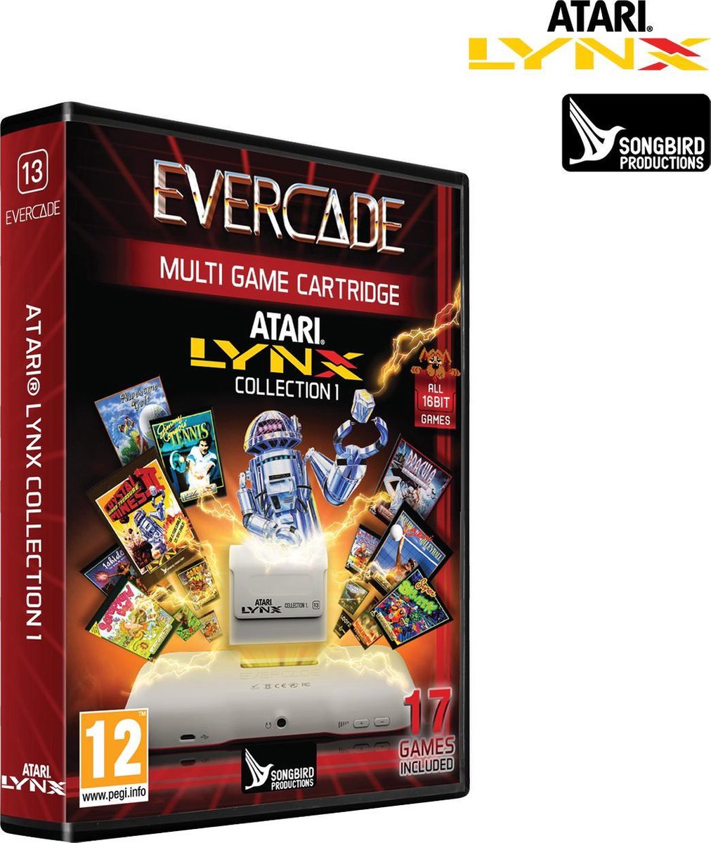 Afbeelding van product Evercade - Atari Lynx cartridge 1 - 17 games