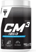 CM3 1250 Trec Nutrition 360 Capsules - Créatine - Force, Croissance musculaire, Récupération