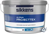 Sikkens Alpha Projecttex 2.5 liter Wit