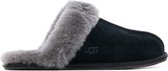 UGG Pantoffels Dames Sloffen / Instappers - Wol - Harde zool - Open hiel - 1106872 - Zwart - Maat 38