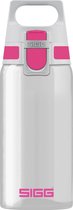 Sigg Drinkfles Total Clear One 500 Ml Transparant/roze