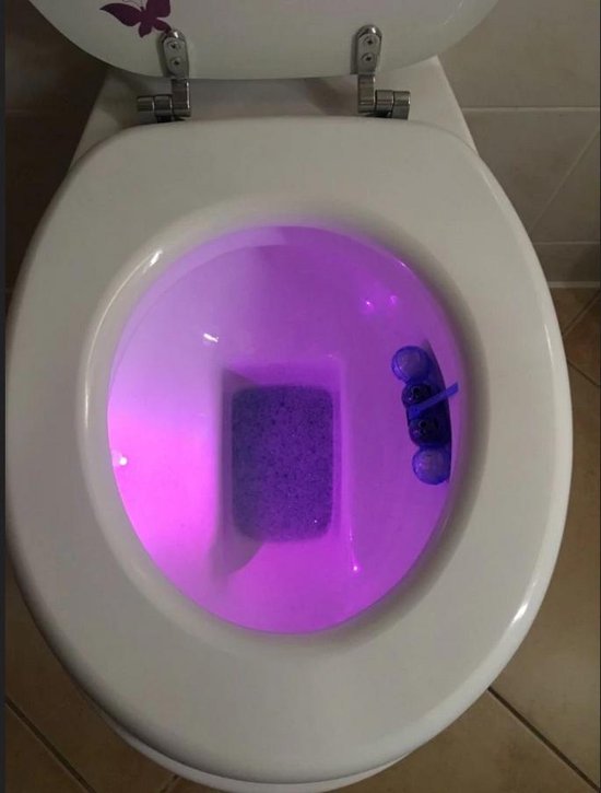 Toilet LED Licht - Toilet Lamp - Multicolor - WC led - Glow Toilet - Toilet | bol.com
