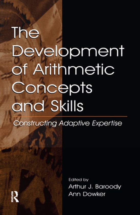 The Development of Arithmetic Concepts and Skills - cover